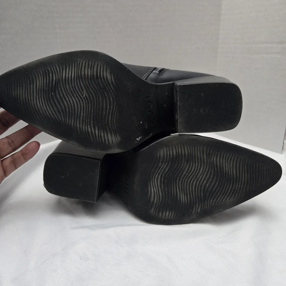 Soul Naturalizer Mikey‎ Boots Black Women's 10W Western Cowgirl City Career Boho